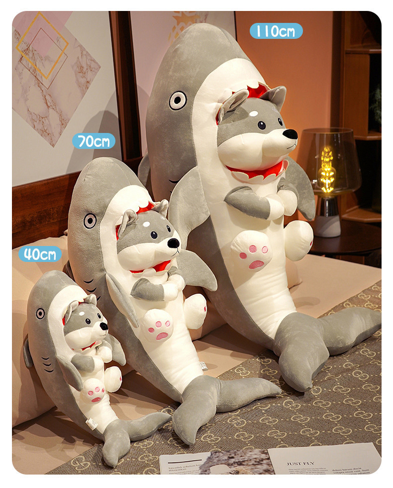 Gấu Bông HusKy Cá Mập Cao Cấp Hafuto