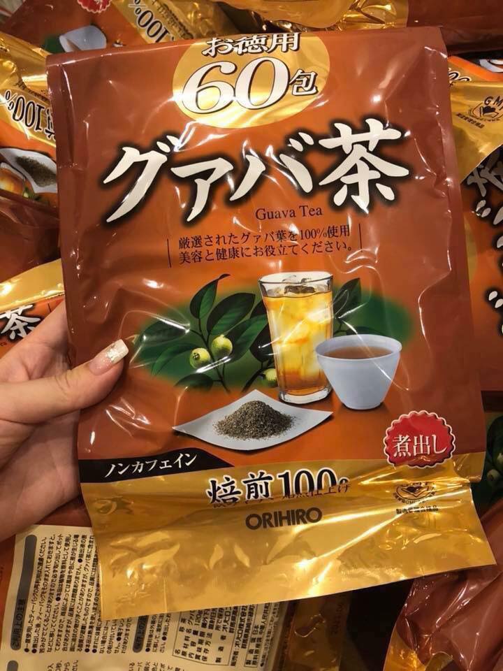 [HCM]trà lá ổi orihio 60 gói(trà giảm cân orihio guava tea)nhật bản