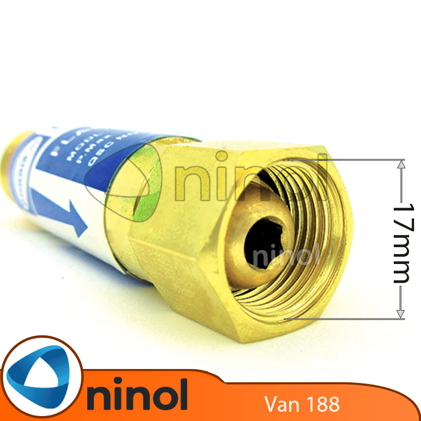 Van chống cháy ngược 17mm