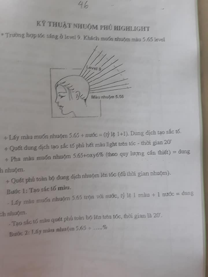Giáo trình nhuộm tóc
