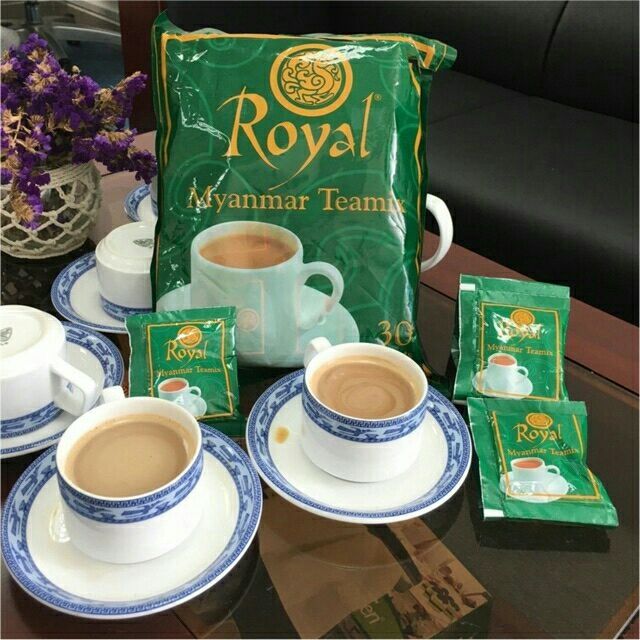 Combo 5 gói Trà sữa Myanmar Royal Teamix - Date mới nhất