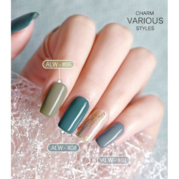 [HCM]Sơn gel As mã ALW 15ML - chai đỏ
