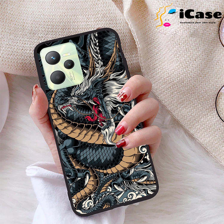 Ốp lưng Realme C35 viền dẻo TPU BST Rong
