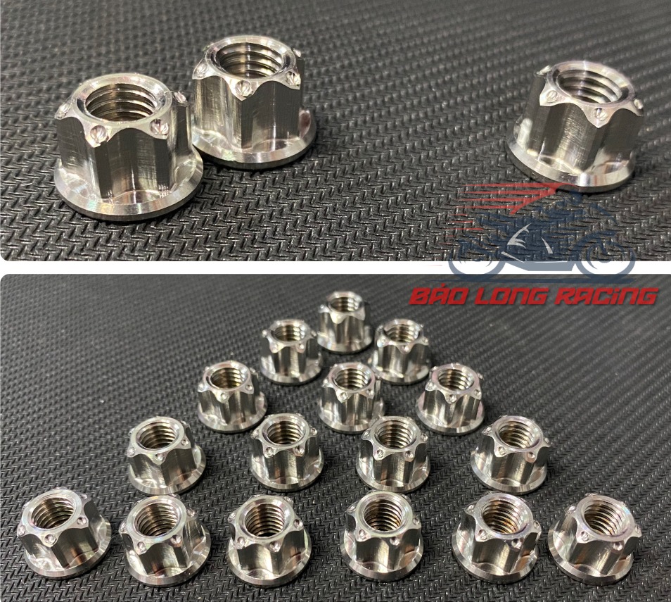 Tán Salaya Inox 304 8li gắn xe máy