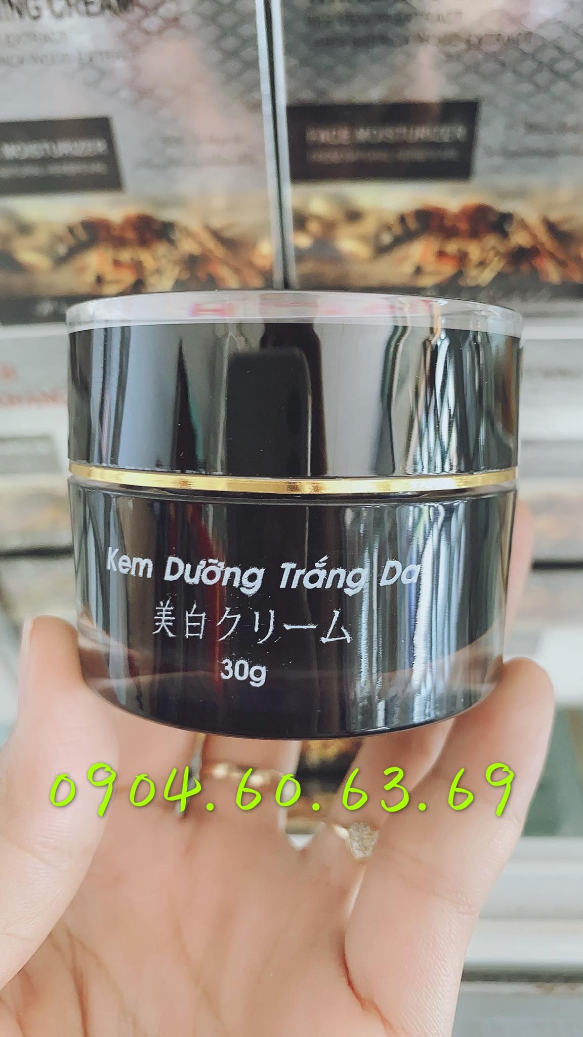 Kem BẠCH NGỌC KHANG 30g Dưỡng Trắng Da