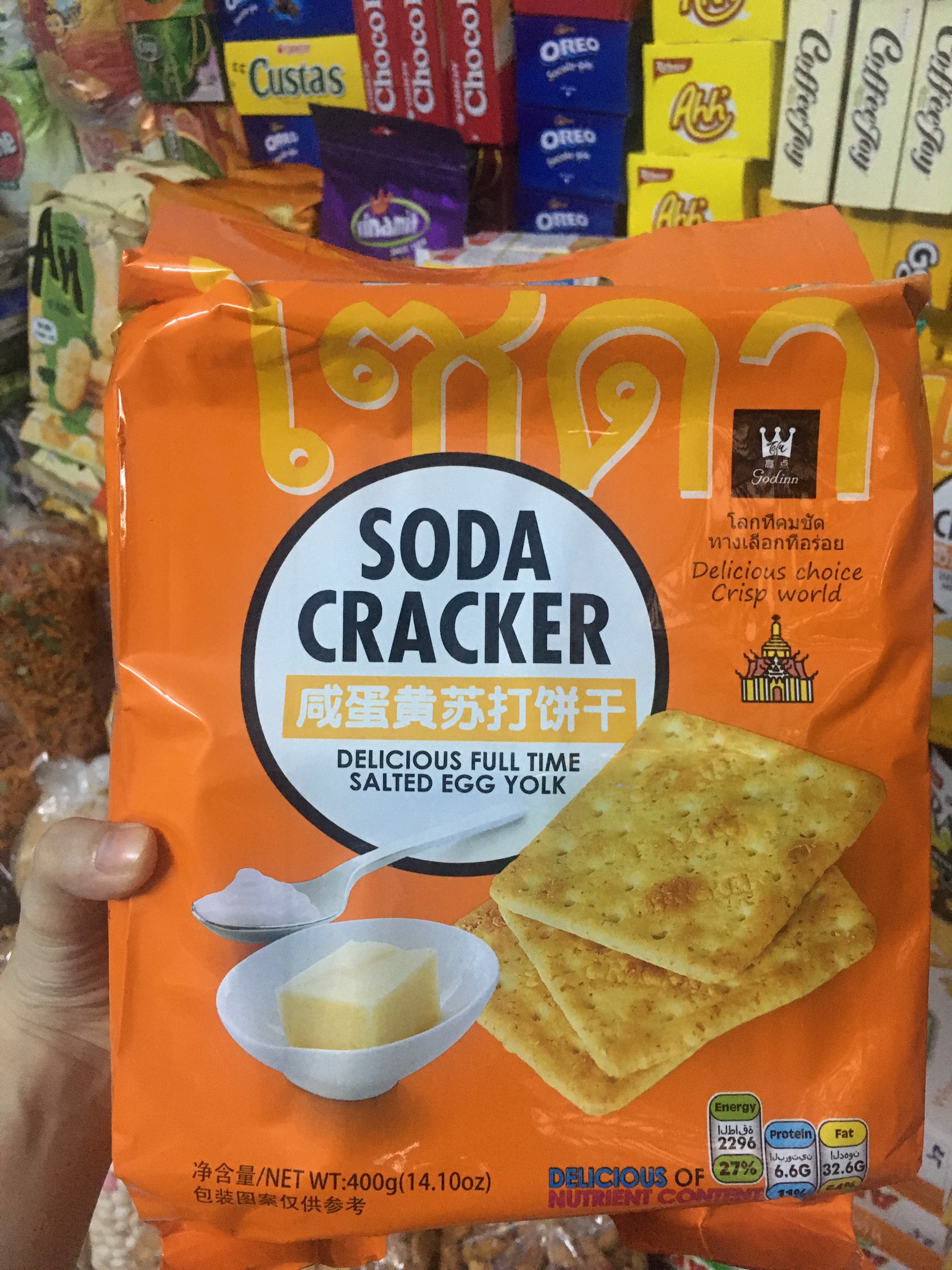 BÁNH QUY SODA THÁI-500GRAM