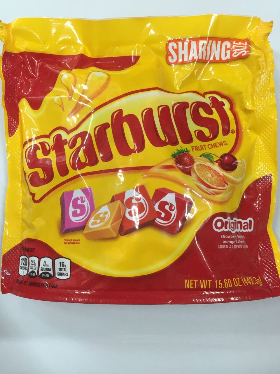 Kẹo mềm Starburst trái cây (442.3g) Hàng Nhập Mỹ