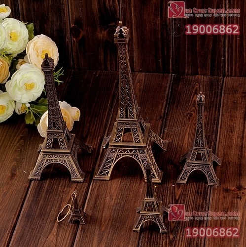 Mô hình tháp Eiffel kim loại  SIZE M