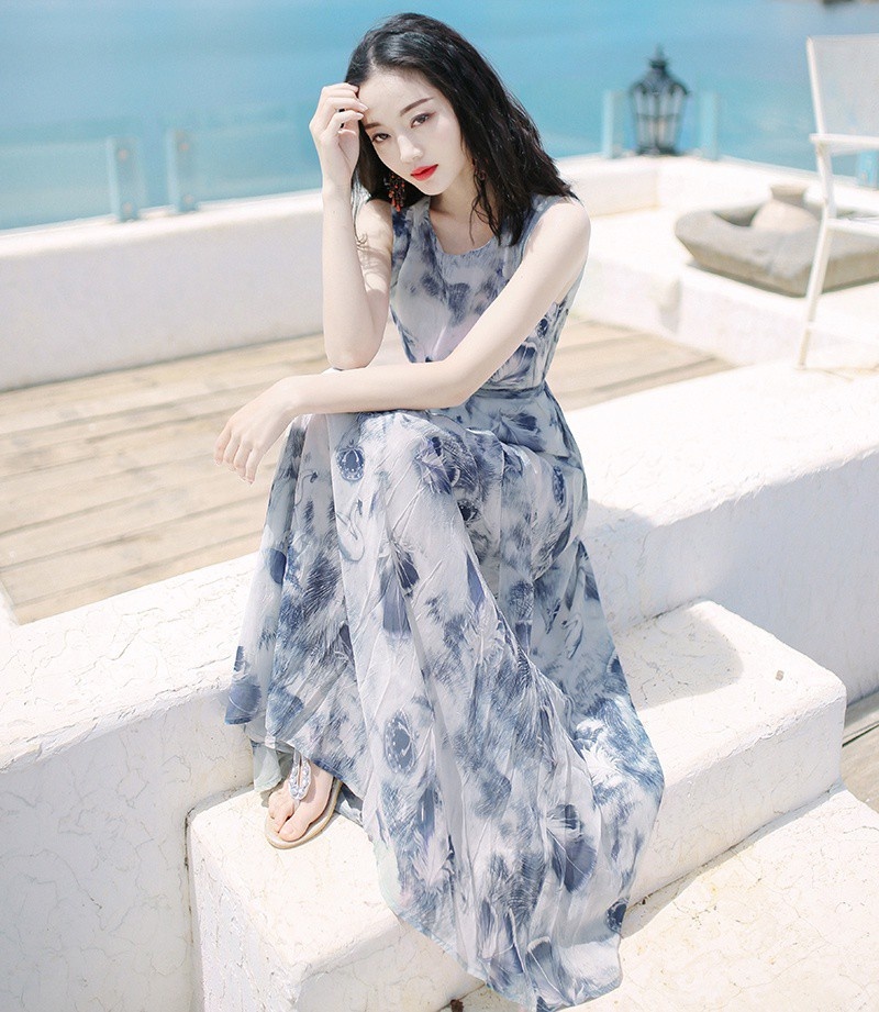 ĐẦM MAXI HỌA TIẾT CAO CẤP LINDA
