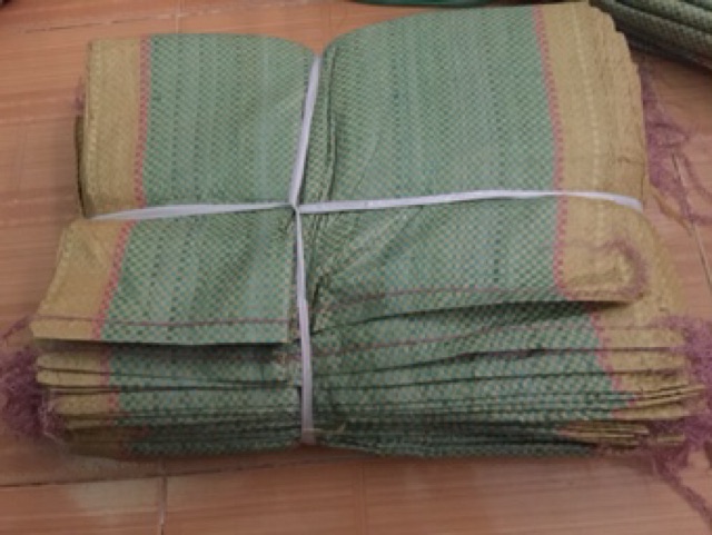 Combo 5 cái bao dệt pp đựng gạo 10kg