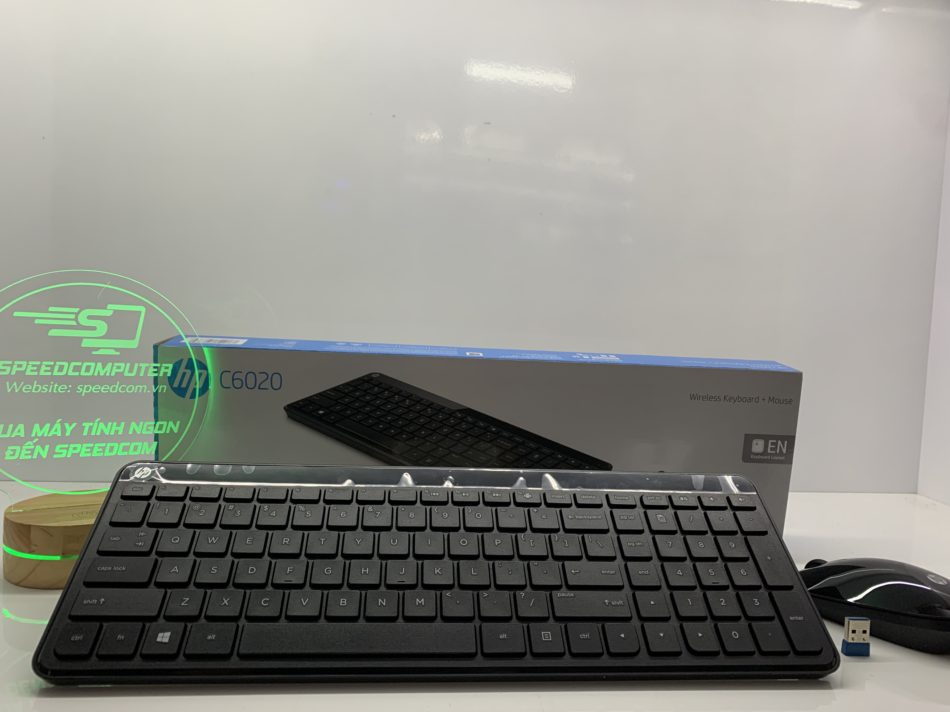 Bộ phím chuột không dây HP C6020
