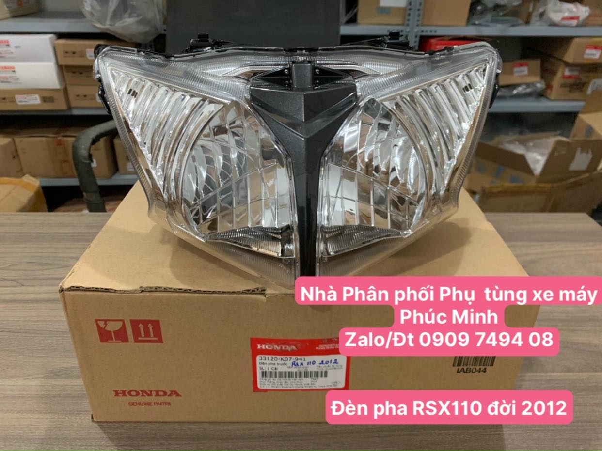 Đèn pha hãng dành cho xe wave rsx110 2012