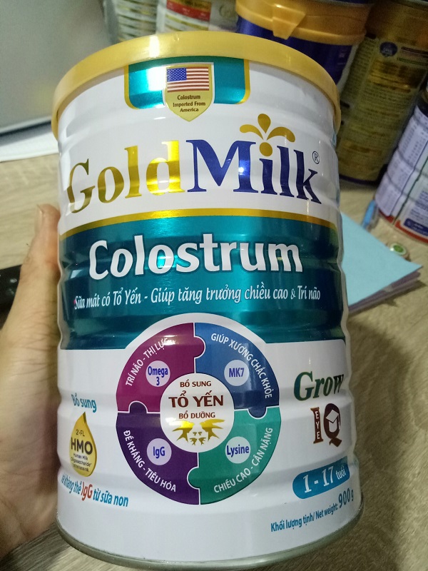 Sữa Grow Plus 900g Goldmilk- Tăng cân - Phát triển chiều cao cho bé