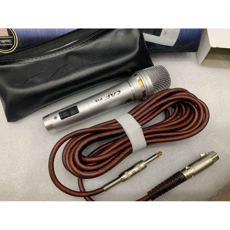 Micro Cao Cấp Có Dây CAF P18-Sang Trọng Hát Hay