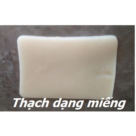 THẠCH DỪA MIẾNG /TẤM NẤU CHÈ DỪA DẦM{ 0.5 KG}
