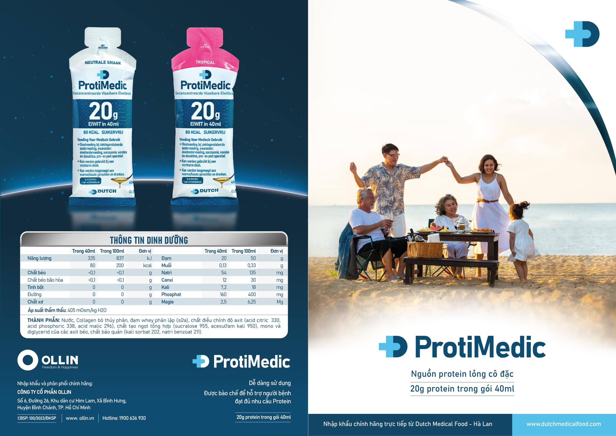 Protimedic 20gm Thực Phẩm Bổ Sung Dinh Dưỡng