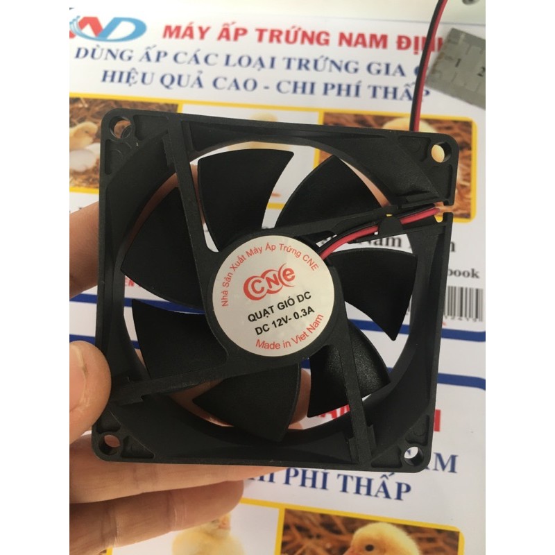Quạt Máy Máy Ấp Trứng 8x8