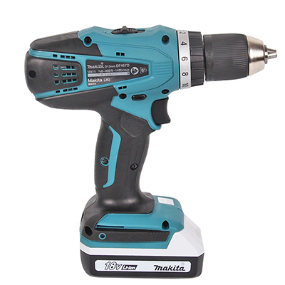 [Trả góp 0%]Máy Khoan Và Vặn Vít Dùng Pin(18V) Makita DF457DWE