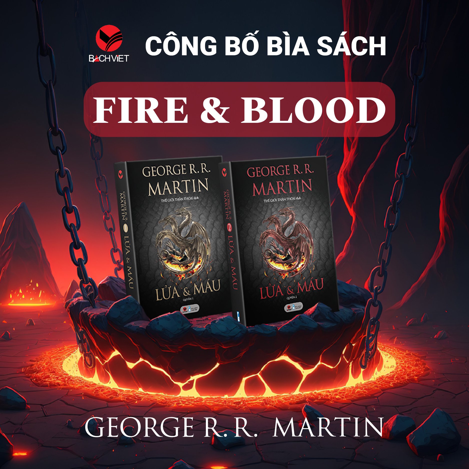 Sách - COMBO Lửa và máu - GEORGE R.R MARTIN