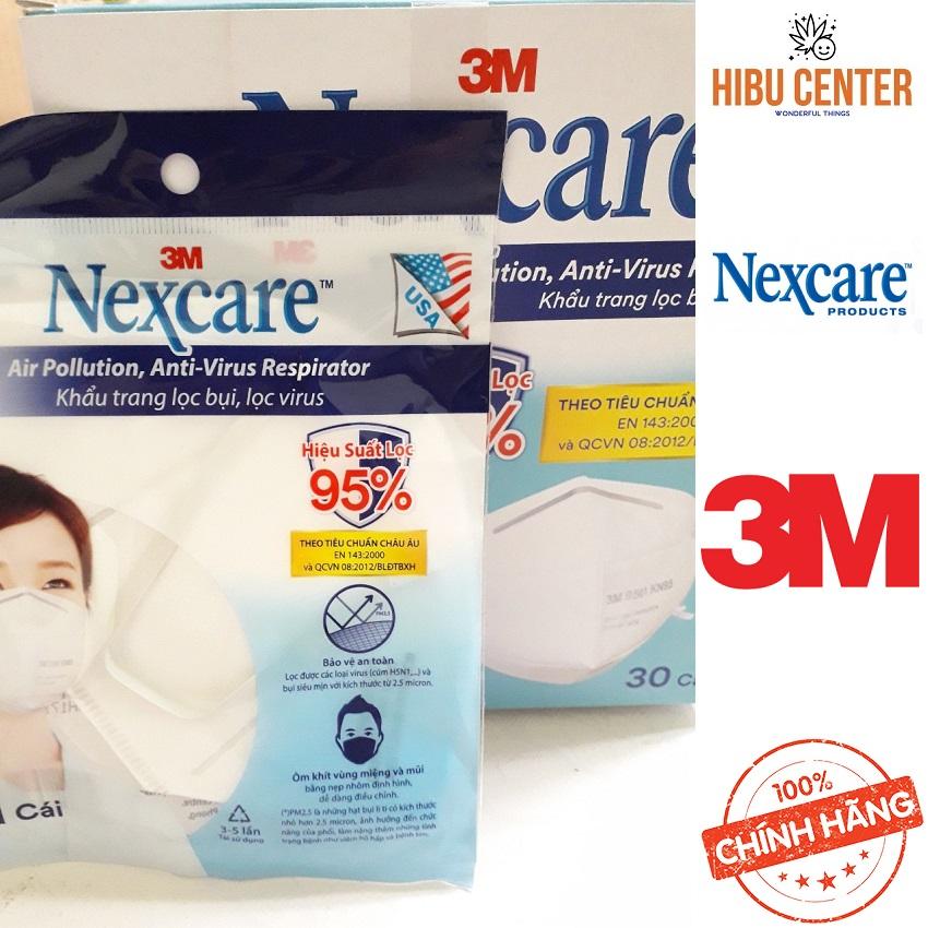 5 bịch Khẩu trang KN95 3M Nexcare 9501
