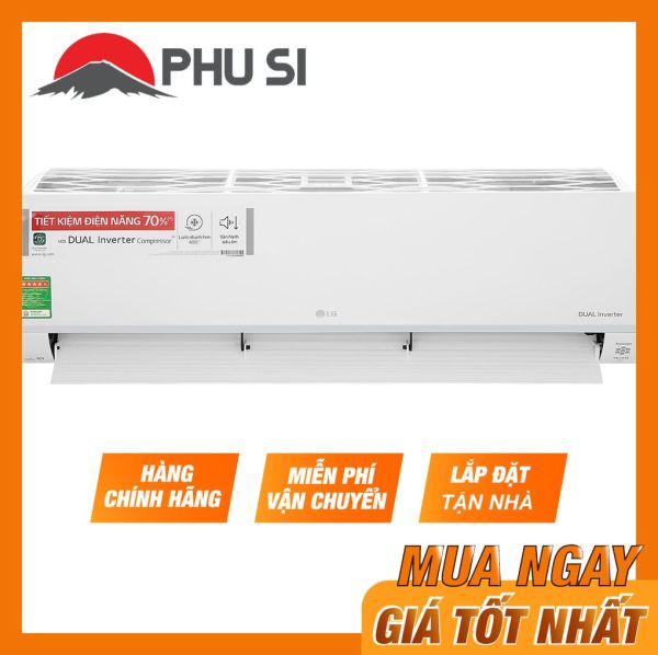 [Nhập ELMAY21 giảm 10% tối đa 200k đơn từ 99k]V24API1 - Máy lạnh LG Inverter 2.5 HP V24API1 - Hàng Chính Hãng