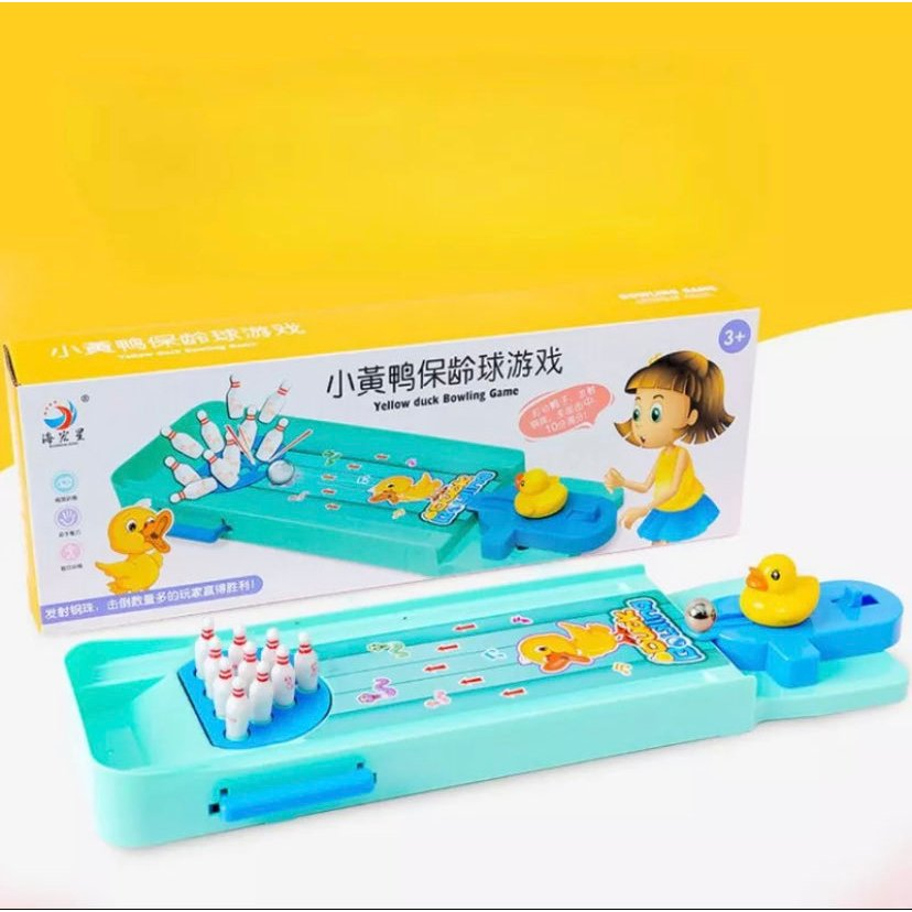 Đồ chơi bowling ếch / bowling vịt vui nhộn cho bé từ 3 tuổi