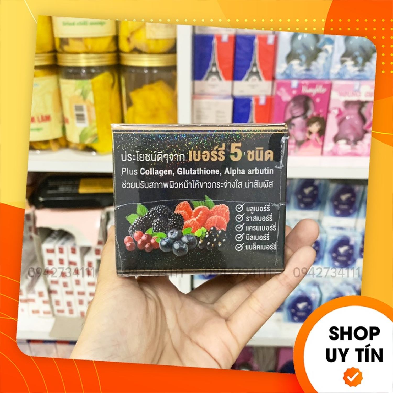 [Chính hãng] Kem Face Nám Berry Plus Thái Lan