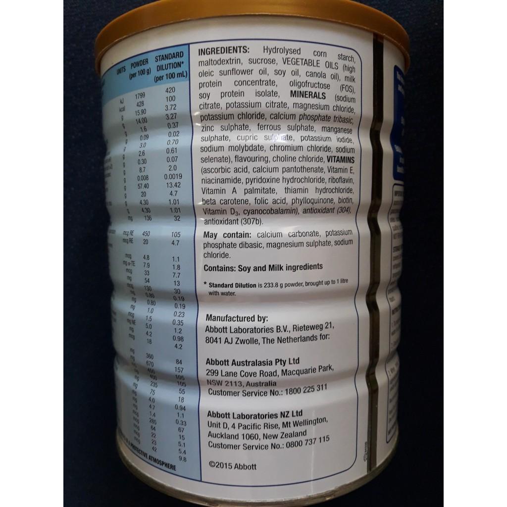 Sữa Ensure Úc 850gr