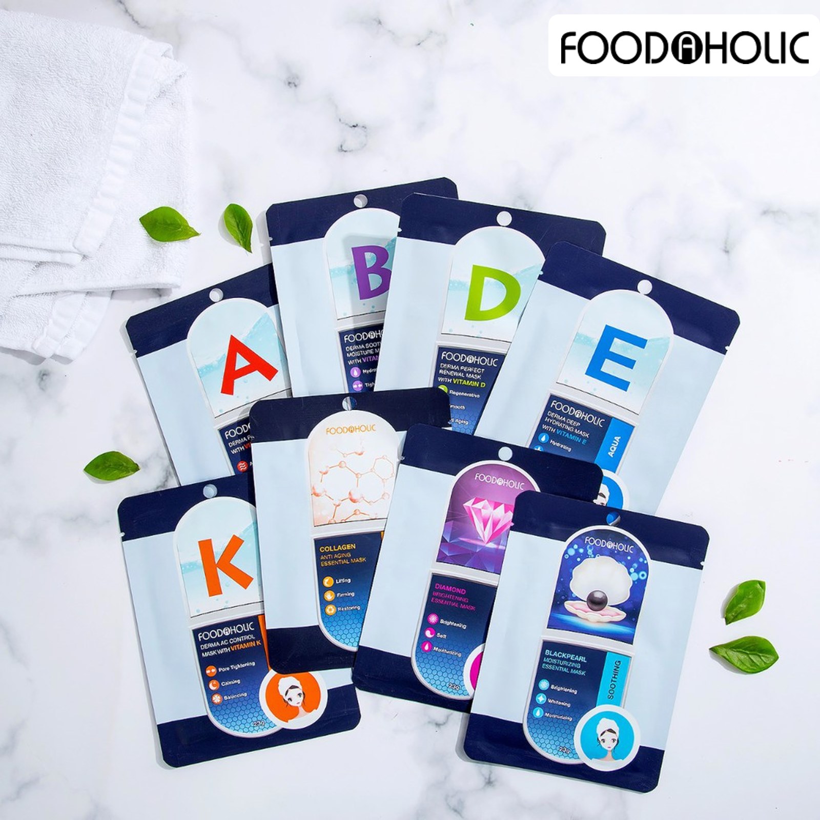 Mặt nạ giấy Foodaholic Vitamin