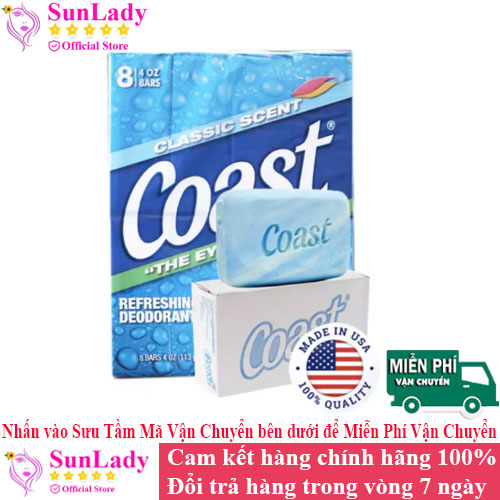 Xà phòng cục coast classic scent 113g – mỹ