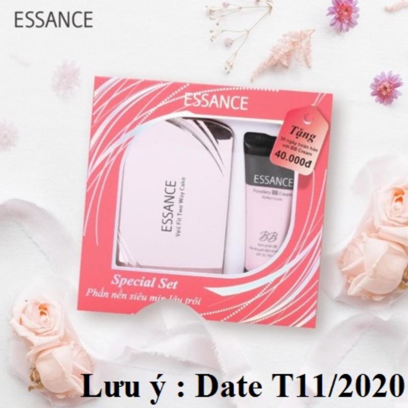 Phấn nền siêu mịn lâu trôi #23 Veil Fit Two Way Cake SPF30 PA++ 11g (Sắc da ngăm) Tặng BB Cream Perfect 10ml