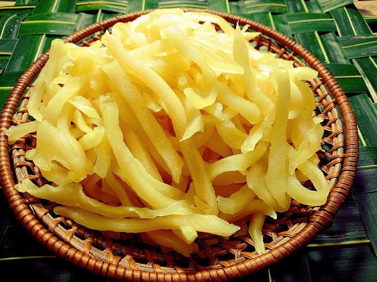 Mứt dừa non vị sầu riêng