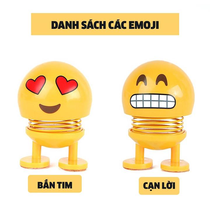 [HCM]Thú nhún Emoji lò xo (mẫu ngẫu nhiên)