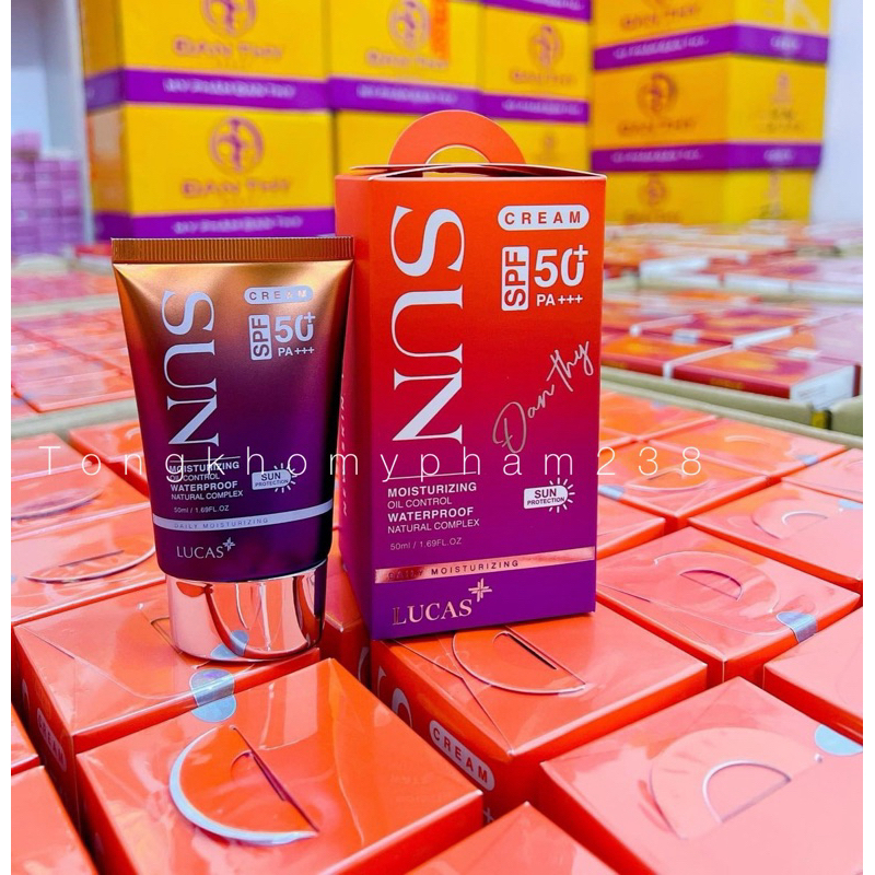 Kem chống nắng sinh học Đan Thy Lucas 50ml
