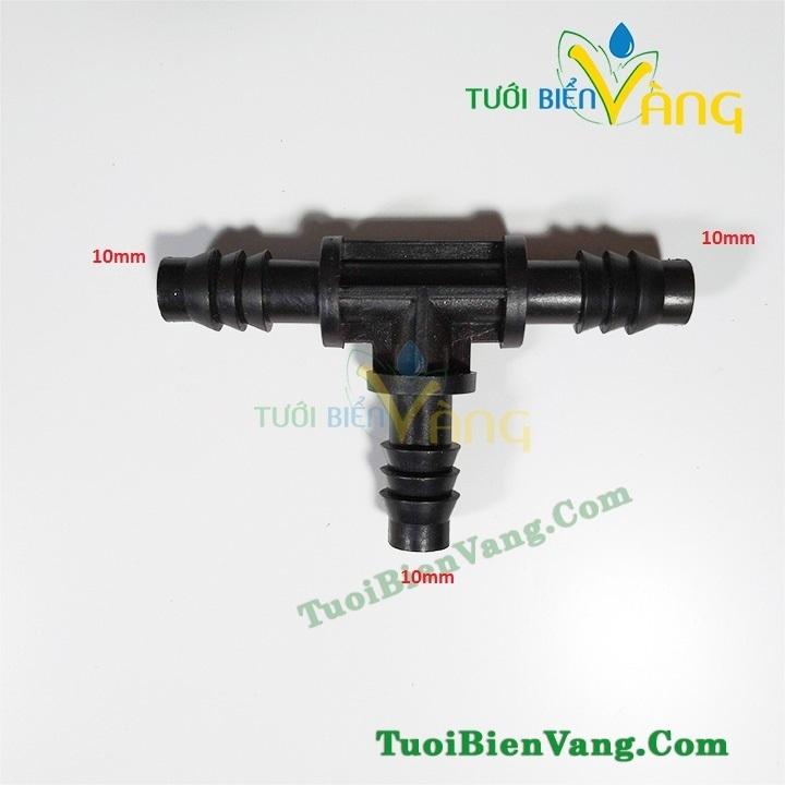 10 cái tê 10mm chia 3 nhánh ống 10mm