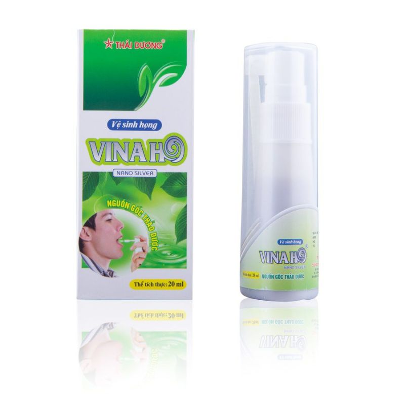 Vinaho xịt-Sao Thái Dương-Giảm ho, khử hôi miệng-Lọ spray 20ml