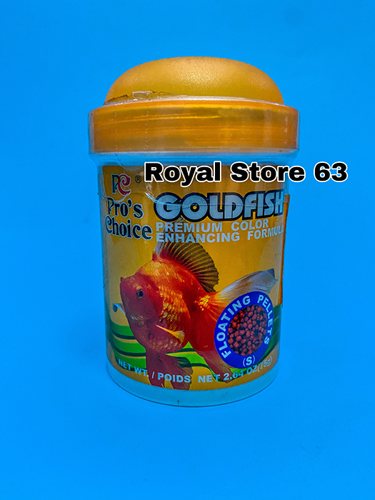 Prochoice Gold Fish thức ăn dạng viên cho cá Ba Đuôi Cá Vàng hủ 75g