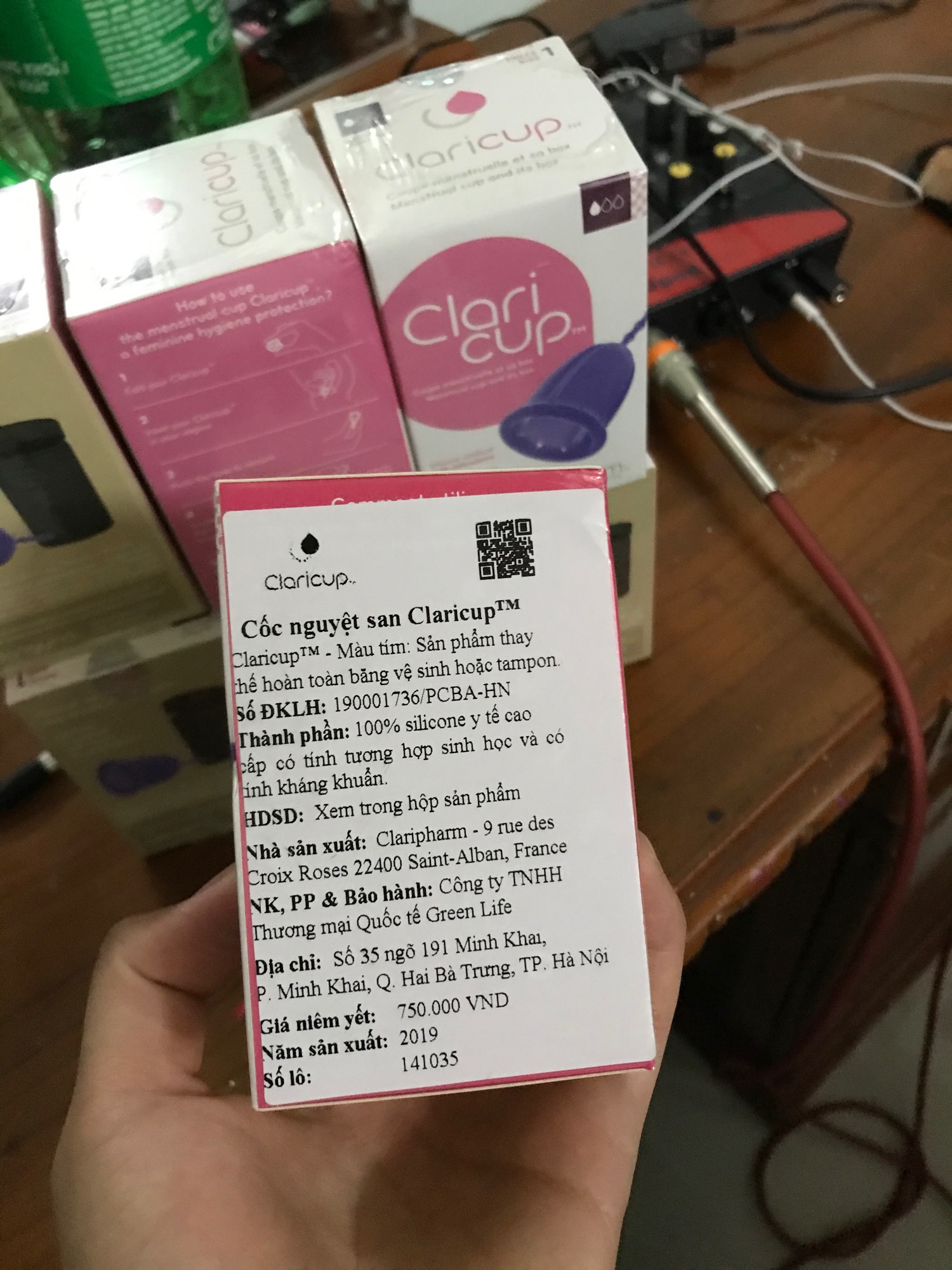 Cốc Nguyệt San Claricup