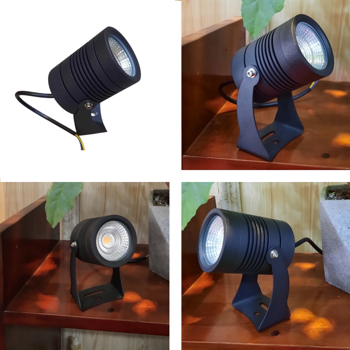 Đèn led cắm cỏ chiếu sáng cảnh quan sân vườn khuôn viên ngoài trời từ 3w, 5w, 10w đến 15w