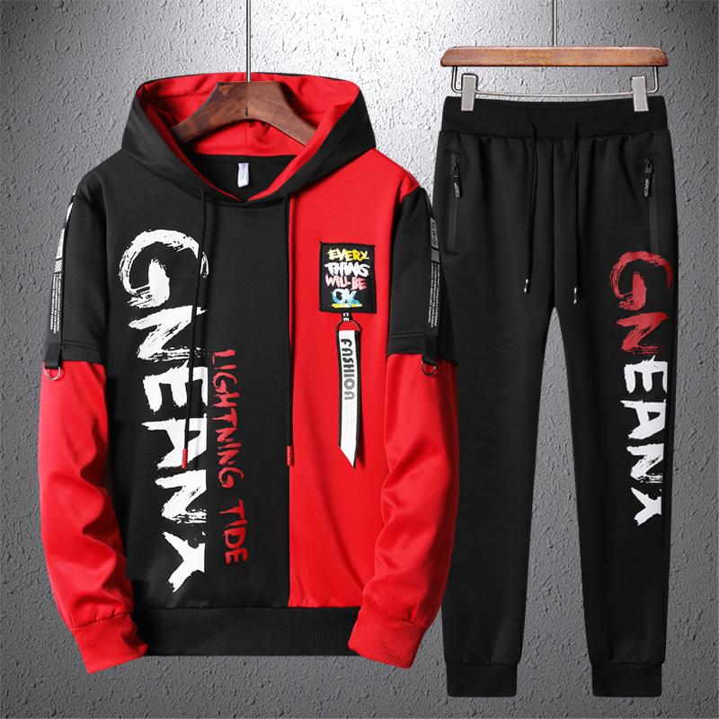 Bộ Đồ Nỉ Thu Đông Nam Áo Hoodies GNEANX Kết Hợp Quần Jogger  Trẻ Trung Thời Trang FORHIMCS2 SET NAM 9000077