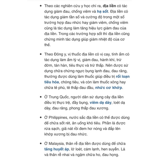 củ địa liền giống (1 củ có sẵn rễ nhánh sinh củ con)