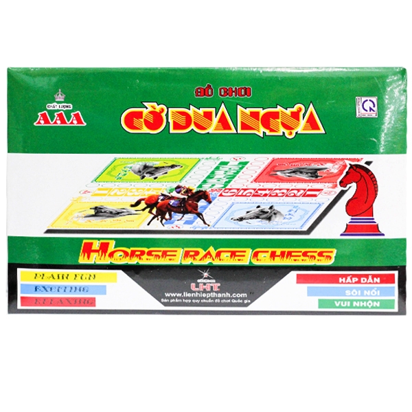 Cờ cá ngựa hộp xanh