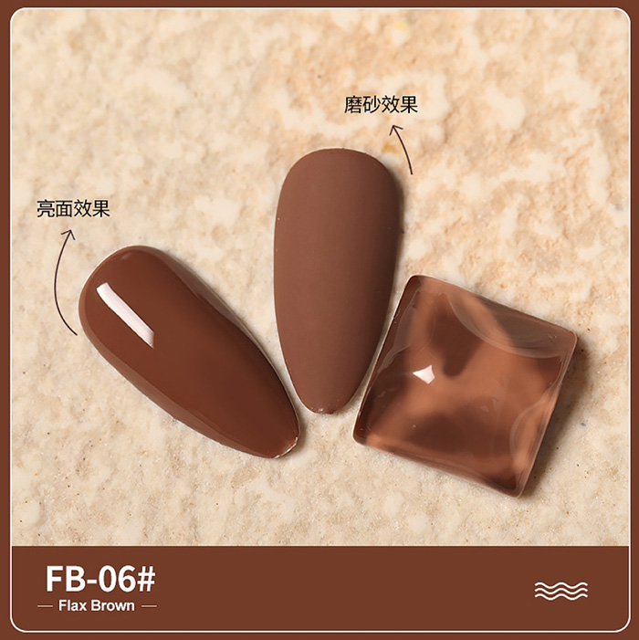 [HCM]Sơn gel AS tông màu cà phê sữa