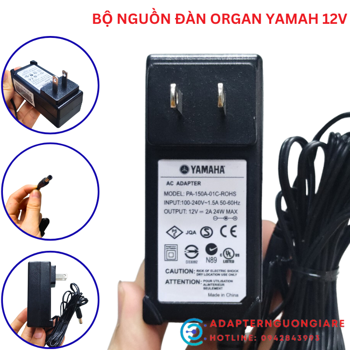 Adapter nguồn đàn Organ yamaha PSR-E403 E413 E423