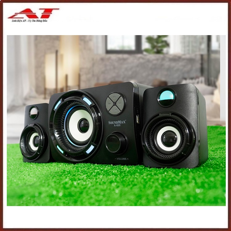 Loa soundmax 2.1 a600 chính hãng. âm thanh cực hay