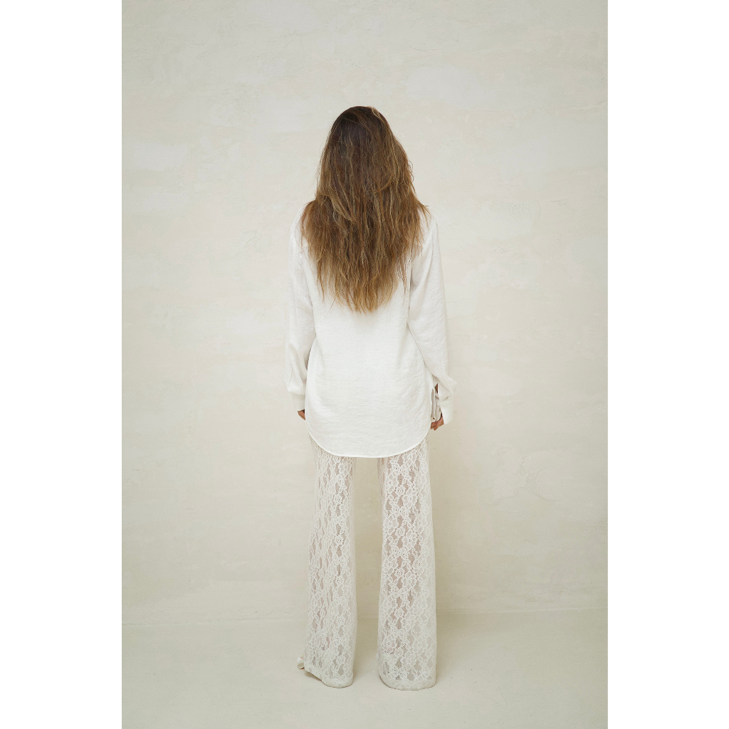 MACHNHADUONG - Áo sơmi basic màu trắng - COCO SHIRT WHITE