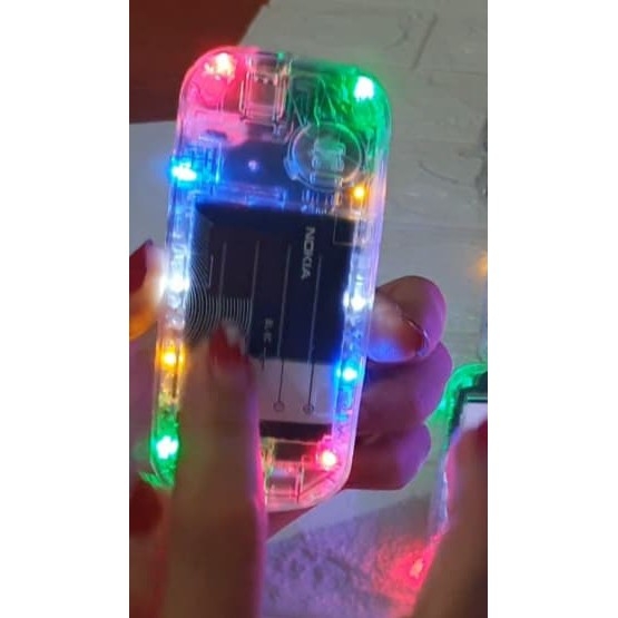Điện Thoại Nokia 1280 Độ Led Đẹp 10 Bóng (Máy + Pin + Sạc)