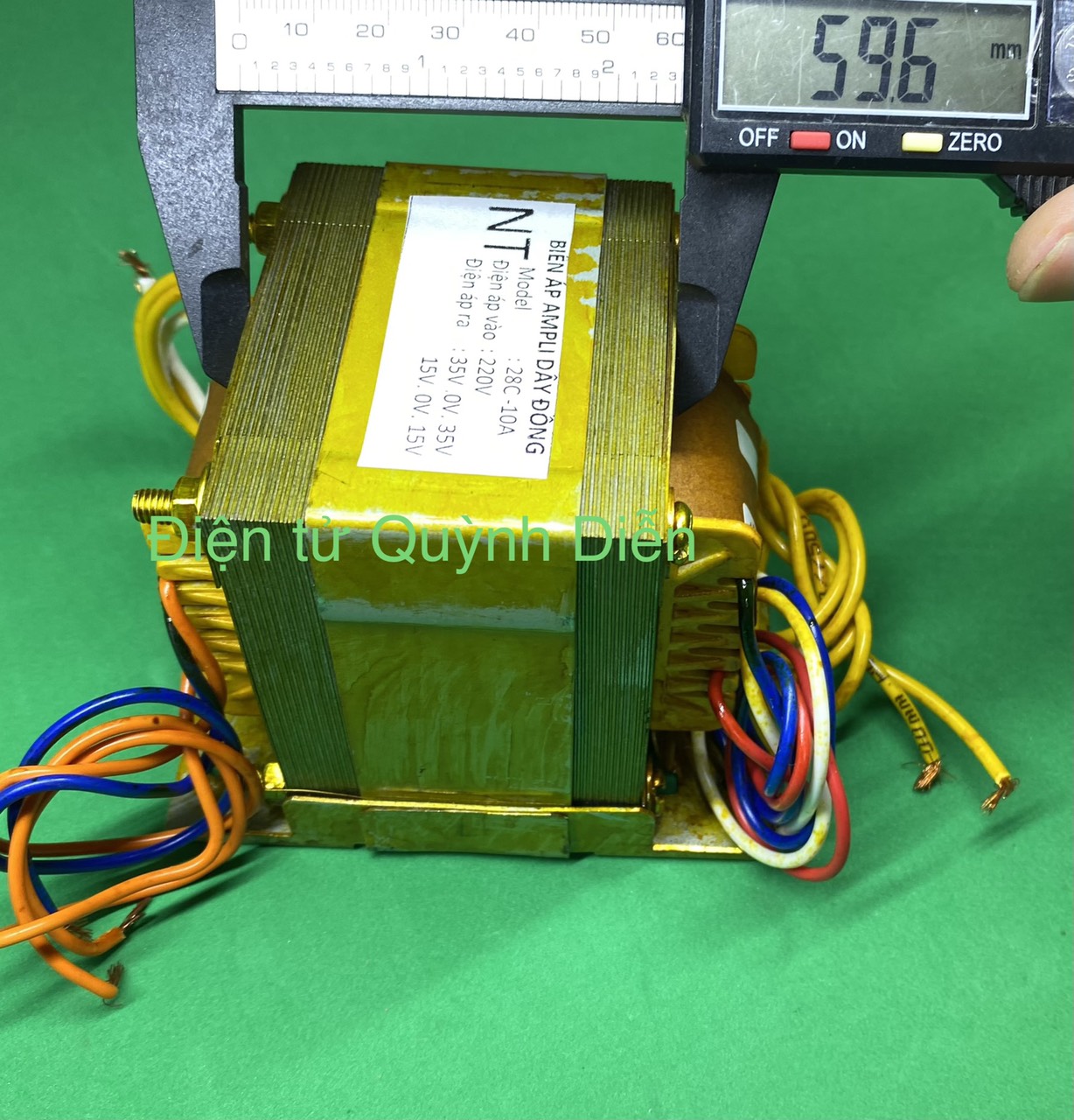 Biến áp Ampli 10A 30V đôi 100% Dây đồng