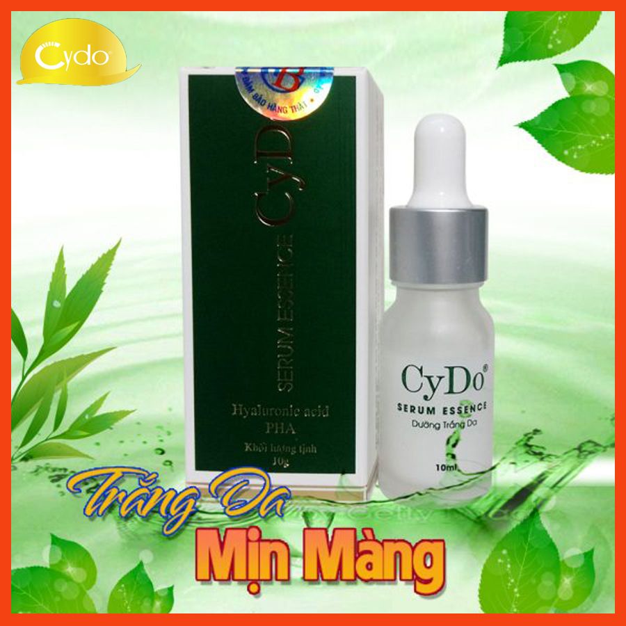 Serum cydo essence dưỡng trắng da 10ml - giúp dưỡng da trắng mịn - giãm thâm nám - ngăn ngừa mụn - se khít lỗ chân lông - cải thiện nếp nhăn - chống lão hóa da hiệu quả