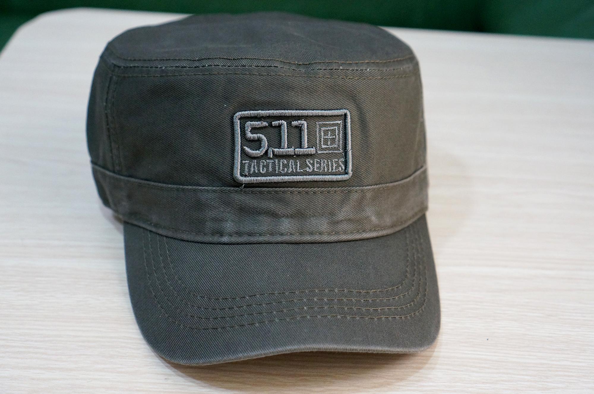 [HCM]Nón lưỡi trai đầu bằng logo 511 thêu nổi
